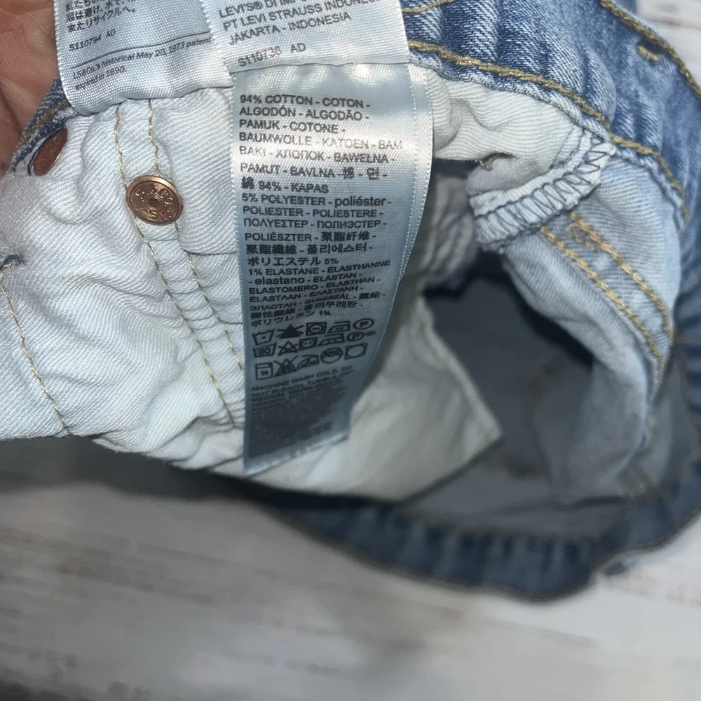 Levi's Blue Jeans Men's Denim 5-Pockets Zip Fly Medium Wash Outdoor 36x30 Cowboy